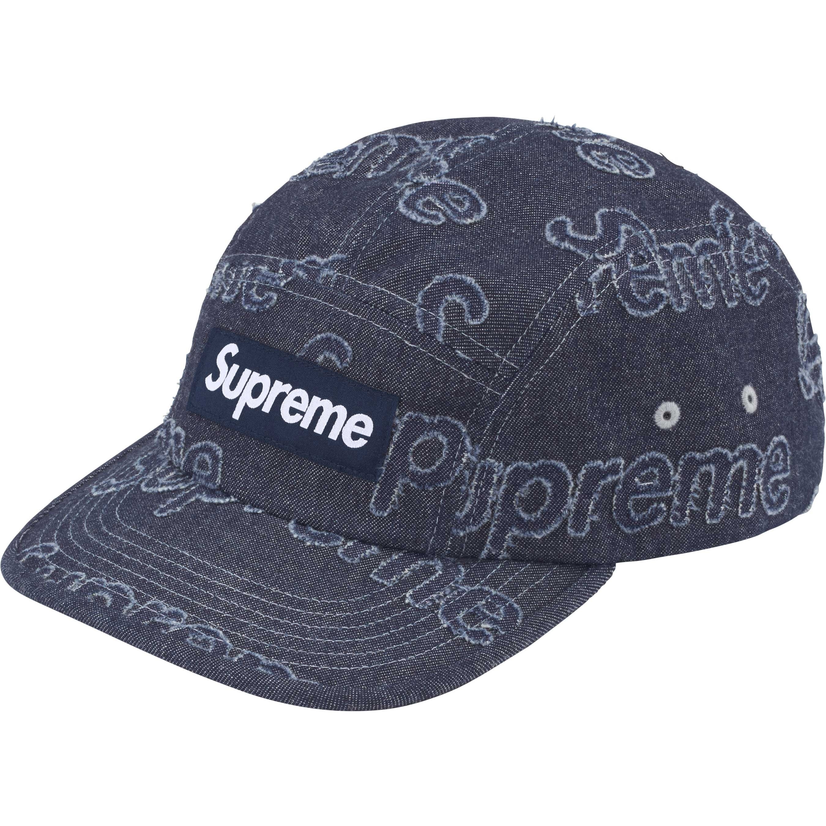 Lasered Denim Camp Cap view 4